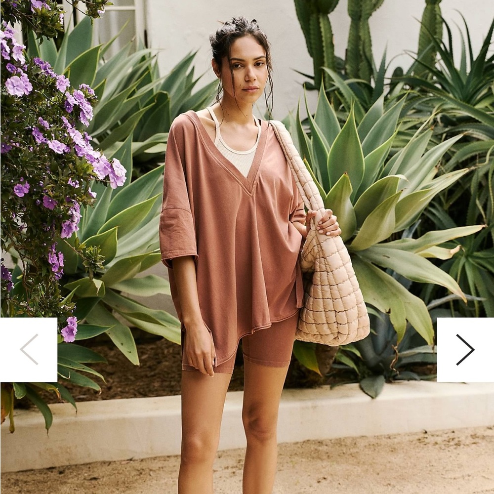NWT Free People Movement Hot Shot Reversible Set in Sunbaked in small *sold out*
